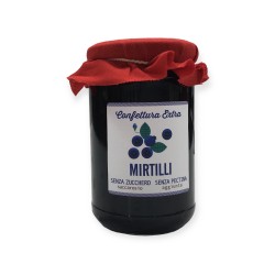 CONFETTURA SENZA ZUCCHERO MIRTILLI 340 GR