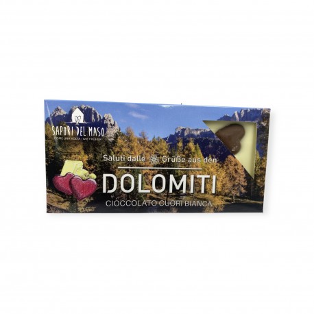 DEL MASO CIOCCOLATO BIANCO CUORI
