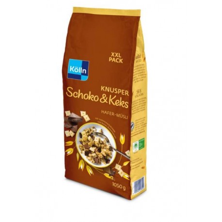 Kölln Müsli crunchy cioccolato/biscotto 500gr