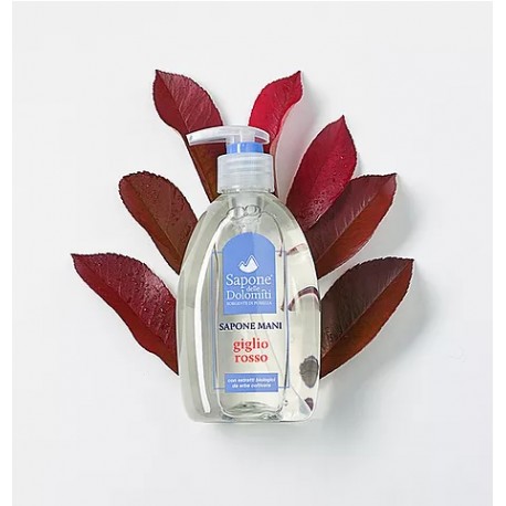 SAPONE DELLE DOLOMITI GIGLIO ROSSO 300 ML