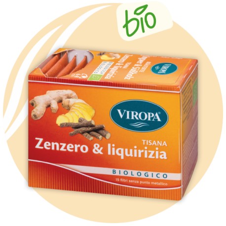 VIROPA TISANA ZENZERO E LIQUIRIZIA